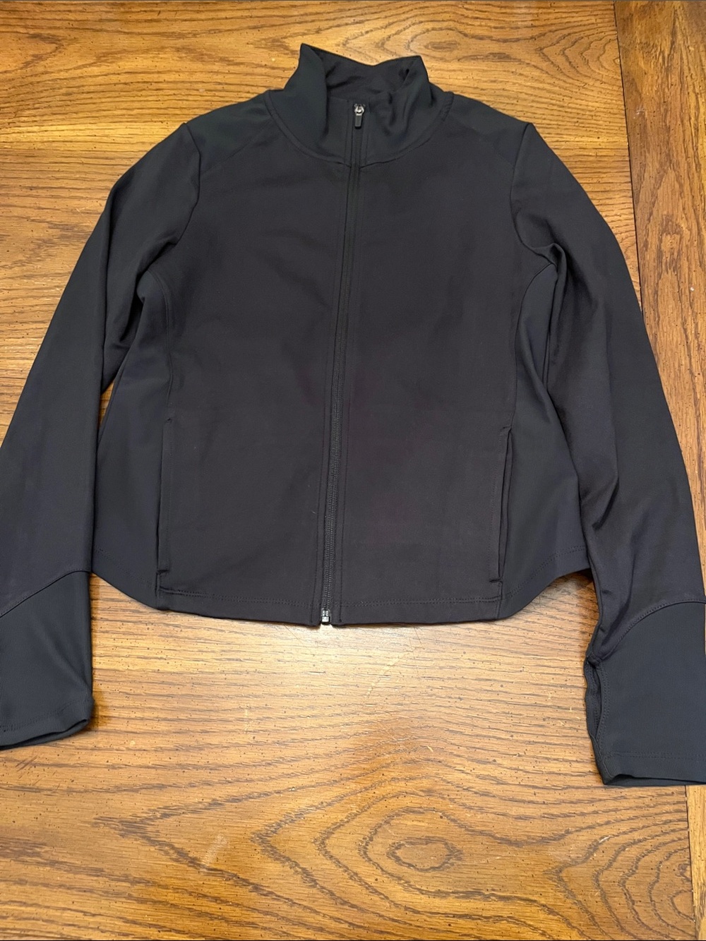 Danskin Black Zip-Front Women's Jacket, size medium